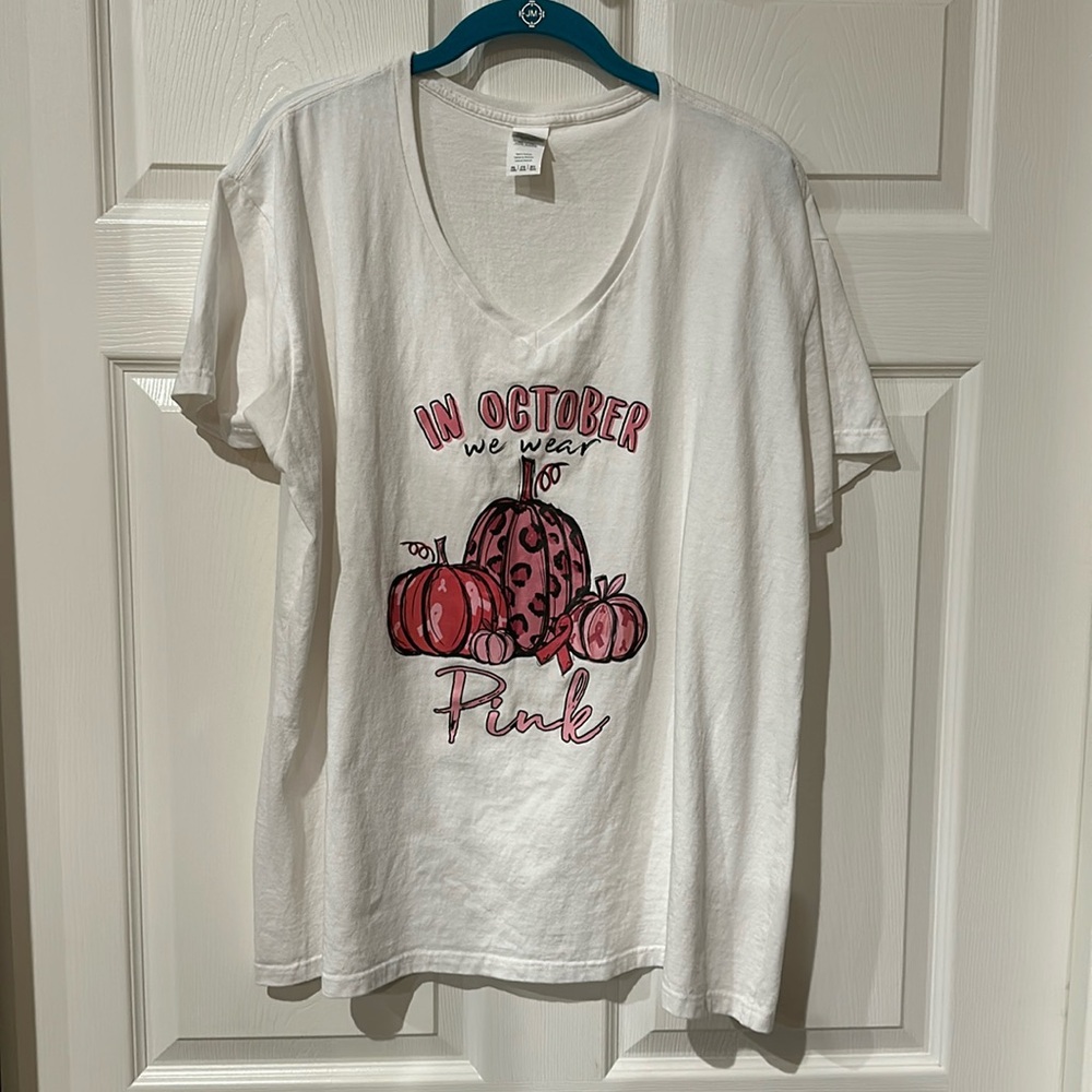IN OCTOBER WE WEAR PINK 3X Tshirt